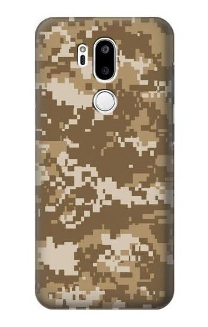 S3294 Army Desert Tan Coyote Camo Camouflage Funda Carcasa Case para LG G7 ThinQ