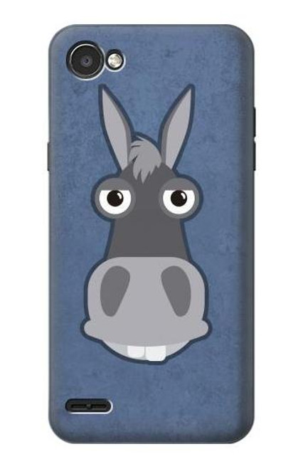 S3271 Donkey Cartoon Funda Carcasa Case para LG Q6