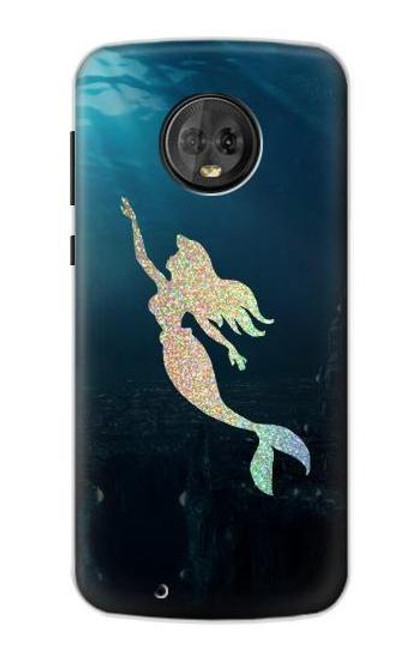 S3250 Mermaid Undersea Funda Carcasa Case para Motorola Moto G6