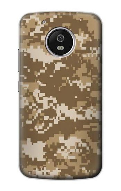 S3294 Army Desert Tan Coyote Camo Camouflage Funda Carcasa Case para Motorola Moto G5