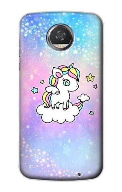 S3256 Cute Unicorn Cartoon Funda Carcasa Case para Motorola Moto Z2 Play, Z2 Force