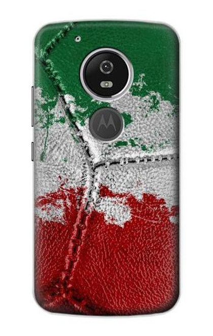 S3318 Italy Flag Vintage Football Graphic Funda Carcasa Case para Motorola Moto G6 Play, Moto G6 Forge, Moto E5