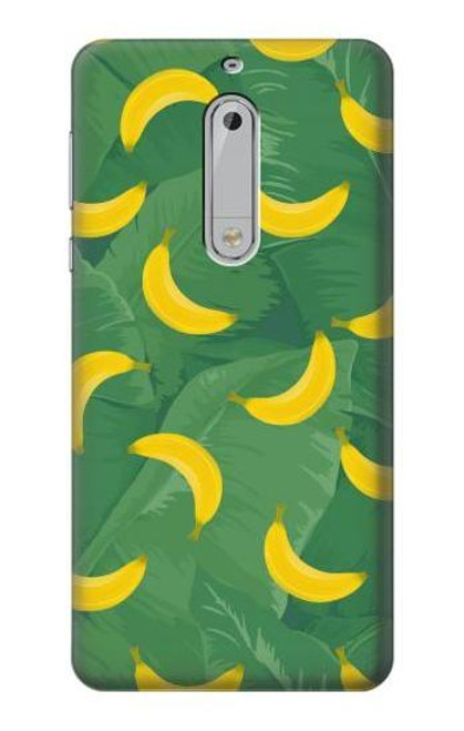 S3286 Banana Fruit Pattern Funda Carcasa Case para Nokia 5