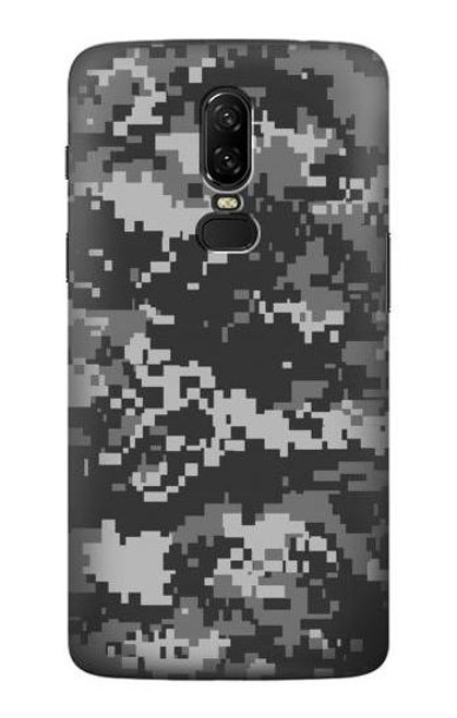 S3293 Urban Black Camo Camouflage Funda Carcasa Case para OnePlus 6