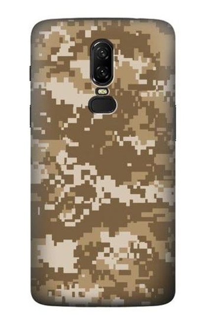 S3294 Army Desert Tan Coyote Camo Camouflage Funda Carcasa Case para OnePlus 6