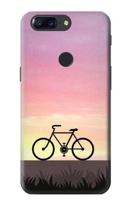 S3252 Bicycle Sunset Funda Carcasa Case para OnePlus 5T