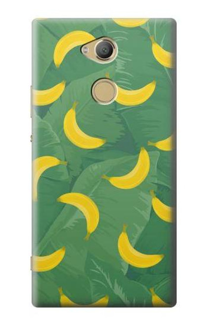 S3286 Banana Fruit Pattern Funda Carcasa Case para Sony Xperia XA2 Ultra