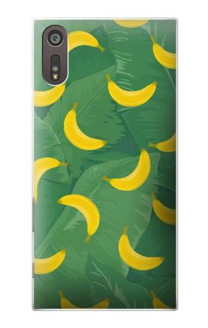 S3286 Banana Fruit Pattern Funda Carcasa Case para Sony Xperia XZ