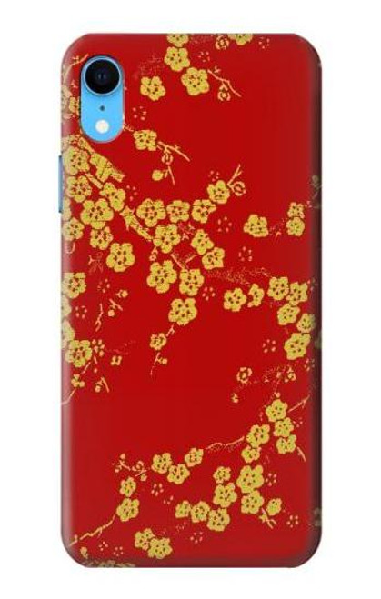 S2050 Cherry Blossoms Chinese Graphic Printed Funda Carcasa Case para iPhone XR