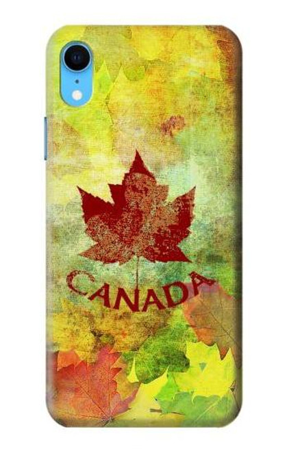 S2523 Canada Autumn Maple Leaf Funda Carcasa Case para iPhone XR