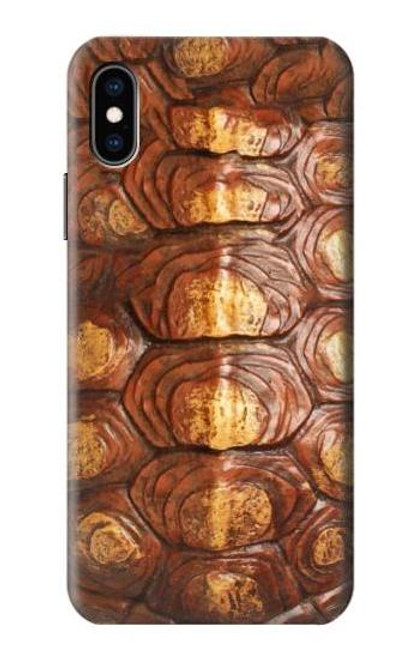 S0579 Turtle Carapace Funda Carcasa Case para iPhone X, iPhone XS