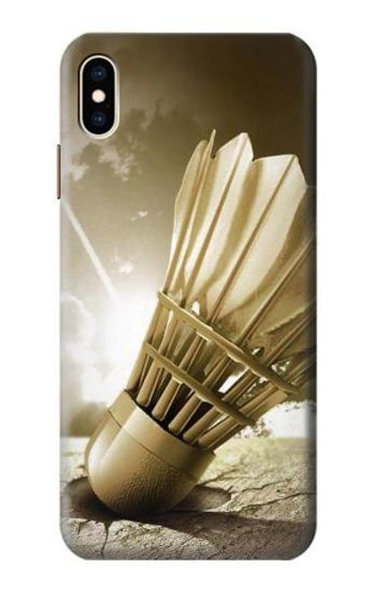 S0979 Badminton Sport Art Funda Carcasa Case para iPhone XS Max