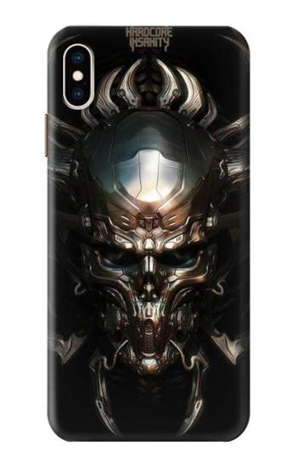 S1027 Hardcore Metal Skull Funda Carcasa Case para iPhone XS Max