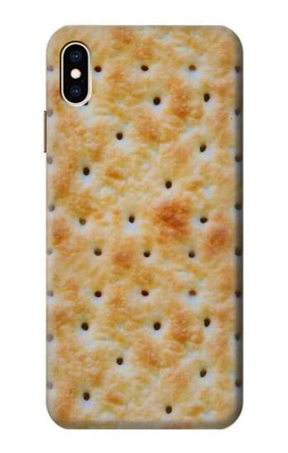 S2987 Cream Cracker Biscuits Funda Carcasa Case para iPhone XS Max