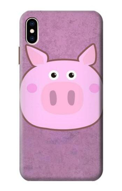 S3269 Pig Cartoon Funda Carcasa Case para iPhone XS Max