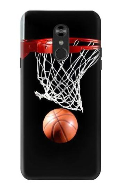 S0066 Basketball Funda Carcasa Case para LG Q Stylo 4, LG Q Stylus