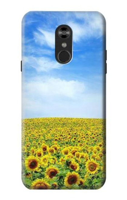 S0232 Sunflower Funda Carcasa Case para LG Q Stylo 4, LG Q Stylus