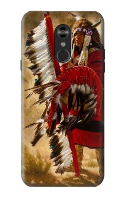 S0817 Red Indian Funda Carcasa Case para LG Q Stylo 4, LG Q Stylus