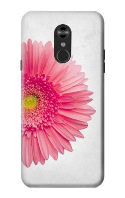 S3044 Vintage Pink Gerbera Daisy Funda Carcasa Case para LG Q Stylo 4, LG Q Stylus