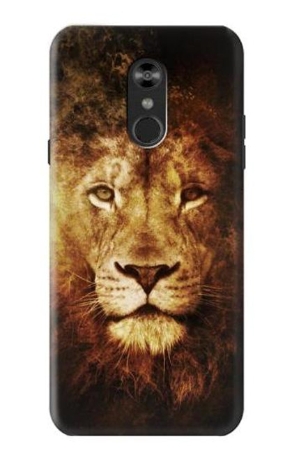 S3182 Lion Funda Carcasa Case para LG Q Stylo 4, LG Q Stylus