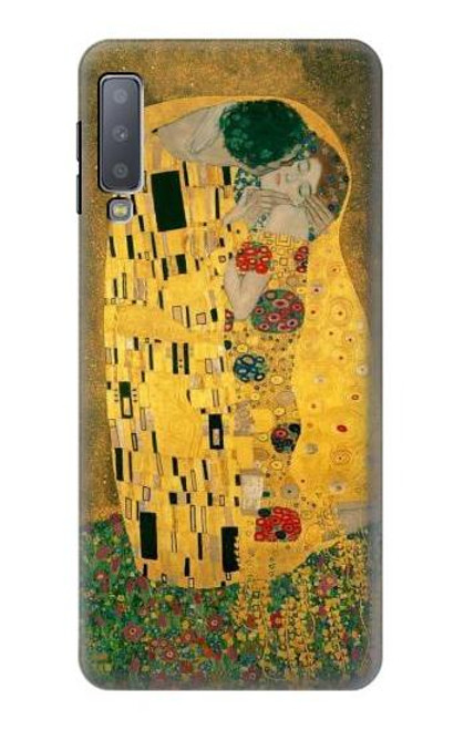 S2137 Gustav Klimt The Kiss Funda Carcasa Case para Samsung Galaxy A7 (2018)