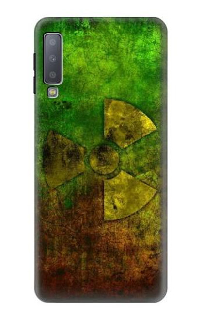 S3202 Radioactive Nuclear Hazard Symbol Funda Carcasa Case para Samsung Galaxy A7 (2018)