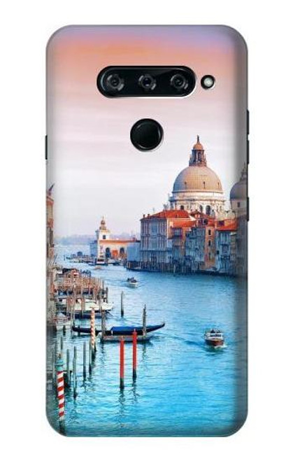 S0982 Beauty of Venice Italy Funda Carcasa Case para LG V40, LG V40 ThinQ