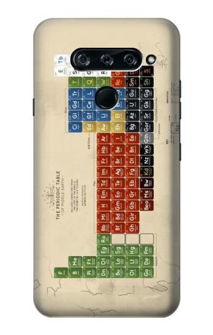 S1695 The Periodic Table of Middle Earth Funda Carcasa Case para LG V40, LG V40 ThinQ