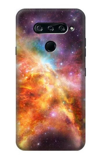 S1963 Nebula Rainbow Space Funda Carcasa Case para LG V40, LG V40 ThinQ