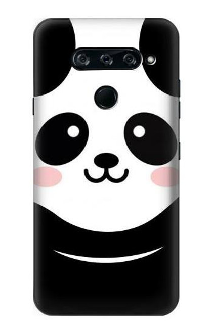 S2662 Cute Panda Cartoon Funda Carcasa Case para LG V40, LG V40 ThinQ