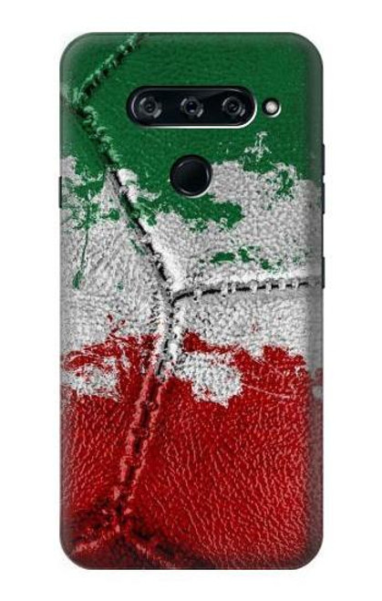 S3318 Italy Flag Vintage Football Graphic Funda Carcasa Case para LG V40, LG V40 ThinQ