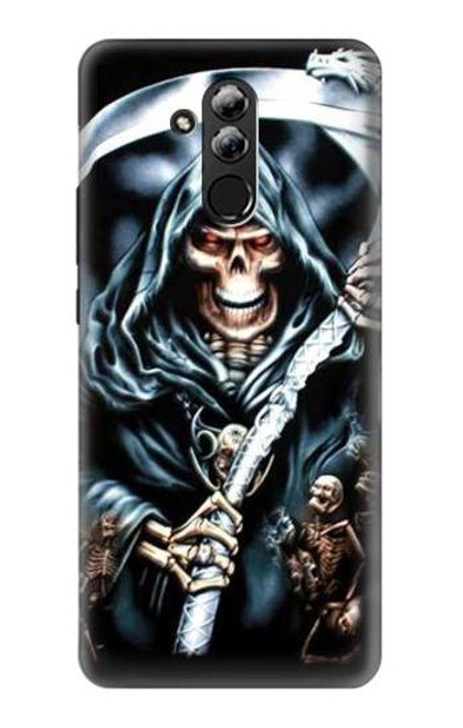 S0295 Grim Reaper Funda Carcasa Case para Huawei Mate 20 lite