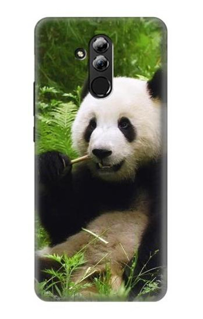 S1073 Panda Enjoy Eating Funda Carcasa Case para Huawei Mate 20 lite