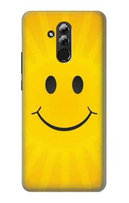 S1146 Yellow Sun Smile Funda Carcasa Case para Huawei Mate 20 lite