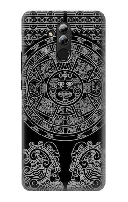 S1838 Mayan Pattern Funda Carcasa Case para Huawei Mate 20 lite