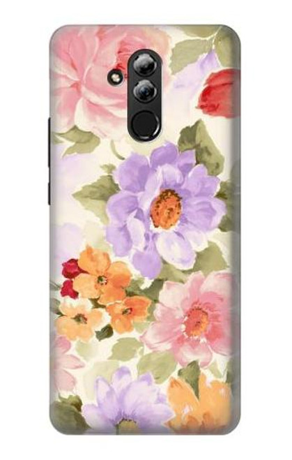 S3035 Sweet Flower Painting Funda Carcasa Case para Huawei Mate 20 lite