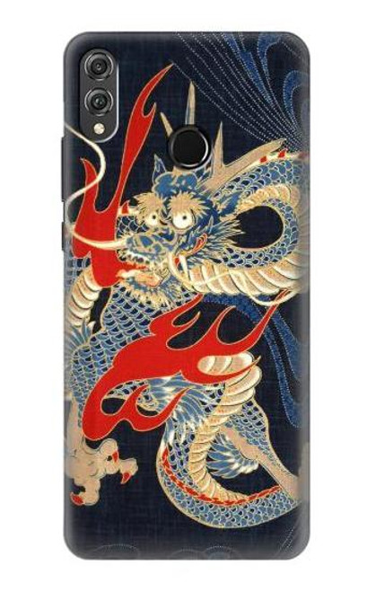 S2073 Japan Dragon Art Funda Carcasa Case para Huawei Honor 8X