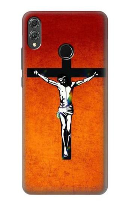 S2421 Jesus Christ On The Cross Funda Carcasa Case para Huawei Honor 8X