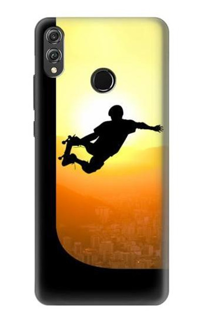 S2676 Extreme Skateboard Sunset Funda Carcasa Case para Huawei Honor 8X