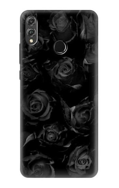 S3153 Black Roses Funda Carcasa Case para Huawei Honor 8X