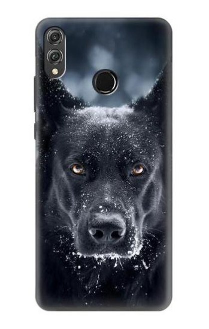 S3168 German Shepherd Black Dog Funda Carcasa Case para Huawei Honor 8X