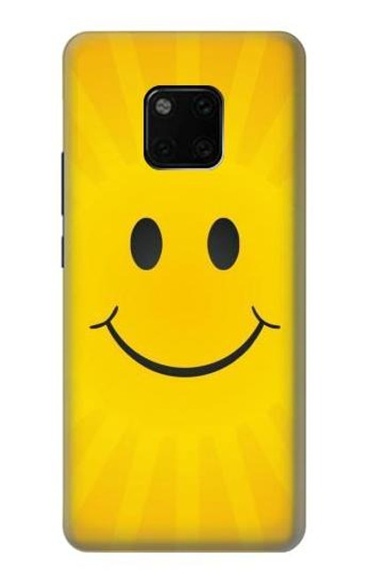 S1146 Yellow Sun Smile Funda Carcasa Case para Huawei Mate 20 Pro