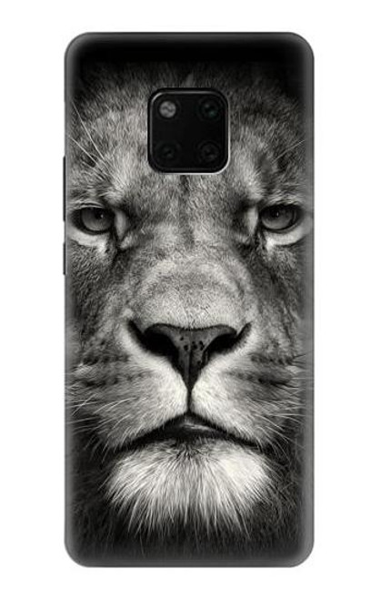 S1352 Lion Face Funda Carcasa Case para Huawei Mate 20 Pro