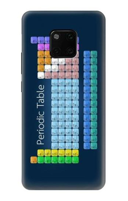 S1847 Periodic Table Funda Carcasa Case para Huawei Mate 20 Pro