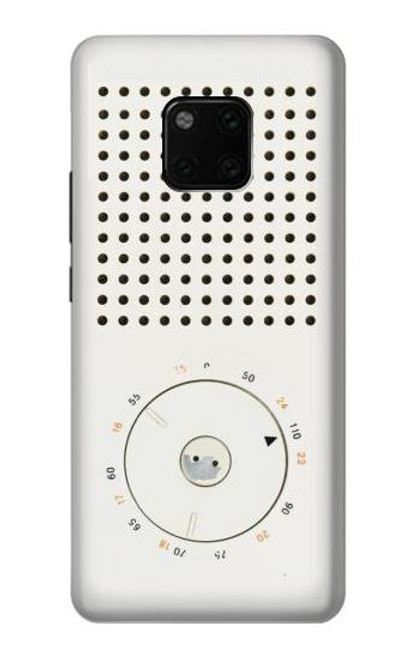 S1857 Retro Transistor Radio Funda Carcasa Case para Huawei Mate 20 Pro