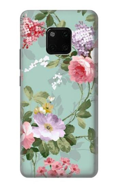 S2178 Flower Floral Art Painting Funda Carcasa Case para Huawei Mate 20 Pro