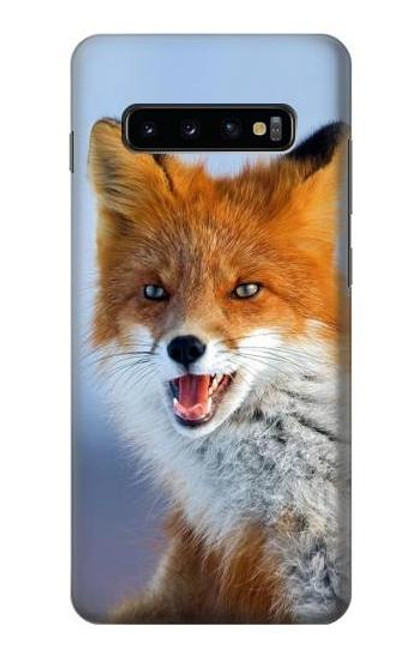 S0417 Fox Funda Carcasa Case para Samsung Galaxy S10 Plus