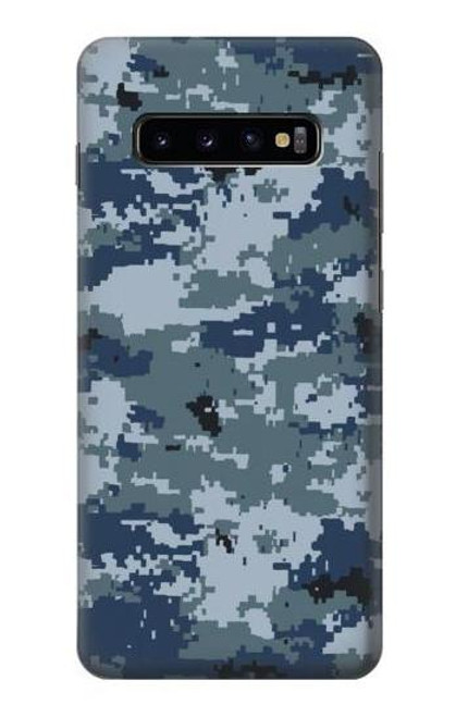 S2346 Navy Camo Camouflage Graphic Funda Carcasa Case para Samsung Galaxy S10 Plus