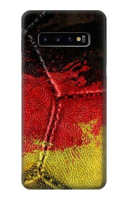 S3303 Germany Flag Vintage Football Graphic Funda Carcasa Case para Samsung Galaxy S10 Plus