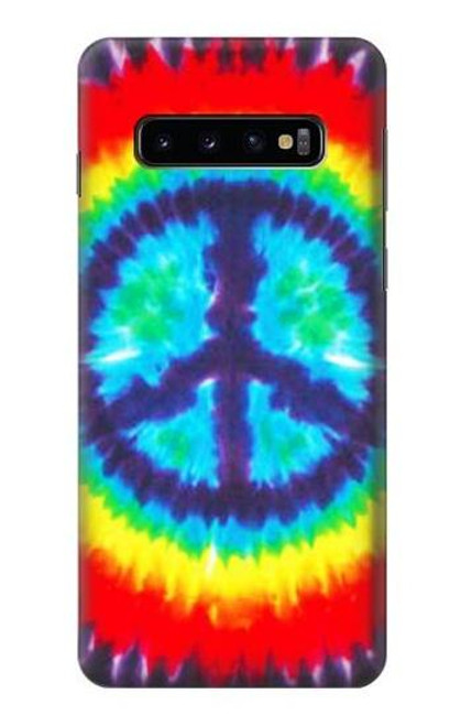 S1870 Tie Dye Peace Funda Carcasa Case para Samsung Galaxy S10